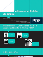 Residuos  solidos en el Distrito de Chilca.pptx