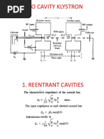 2 Cavity Klystron