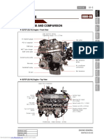Structure and Comparison: D27DT (EU IV) Engine - Front View