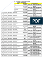 79 Lot Phase 1 Reshuffling Test Result