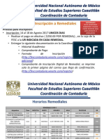 Inscripción A Remediales