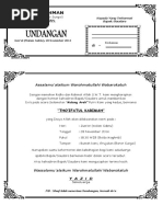 61 Contoh Undangan Pengajian Haflah Gratis Terbaru