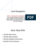 Land Navigation Powerpoint