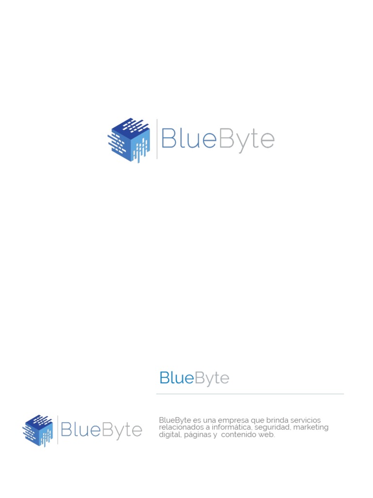 BlueByte - Contenido Web | PDF | Red mundial | Internet y web