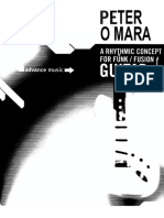 Peter O'Mara - A Rhythmic Concept For Funk-Fusion Guitar - Advance Music PDF