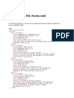 Sample XML File (Books - XML)