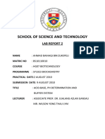 School of Science and Technology: Lab Report 2