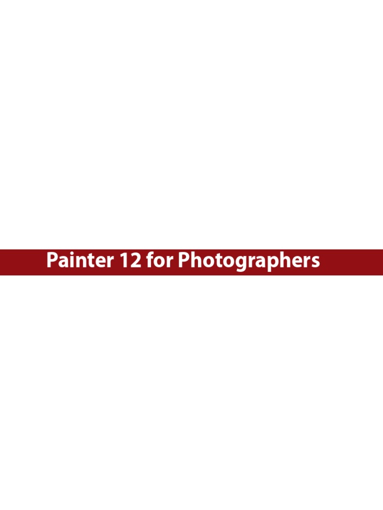 Painter 12 For Photographers | PDF | Oil Painting | Visual Arts