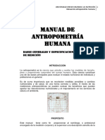 Manual de Antropometría