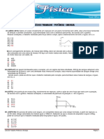 Exercícios Trabalho Potência Energia