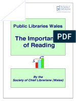 Importance of Readings CL Wales