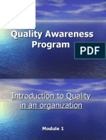QA Programme No.1-2010