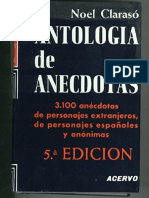 Antologia de Anecdotas - Noel Claraso