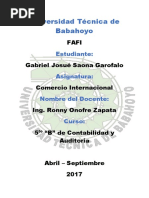 Comercio Internacional