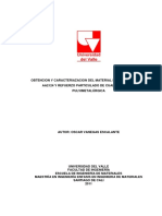 Obtencion y Caracteriazacion Del Material MMC Con Matriz de Aa2124 y Refuerzo Particulado de Cual2 Por La Vía