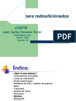 Antenas para radioaficionados: características y componentes clave