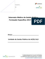 Caderneta Internato Medico de Sa de P Blica 2017-2020