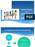 Calculo Dosis en Pediatria I PDF