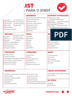 Checklist ENEM 40c