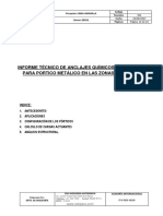 Informe Tecnico Diseño de Anclaje Químico - Revisión Final
