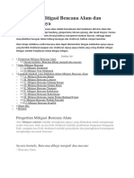 Download Pengertian Mitigasi Bencana Alam Dan Penanganannya by M Slh NUr SN357565448 doc pdf