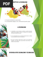 Power Point Concepto de La Colonialidad