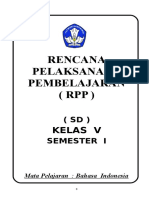 RPP SD Bahasa Indonesia