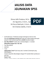 Analisis Data Menggunakan Spss