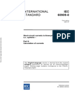 Standart IEC 60909-0, Short-Circuit Currents in Three-Phase AC Systems, First Edition, 2001