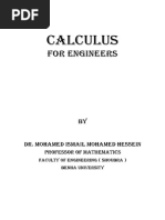 Calculus For Engineers