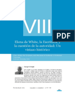 Elena de White La Escritura Y La Cuestion de La Autoridad PDF