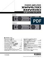 Yamaha XMV4280, XMV4140 PDF