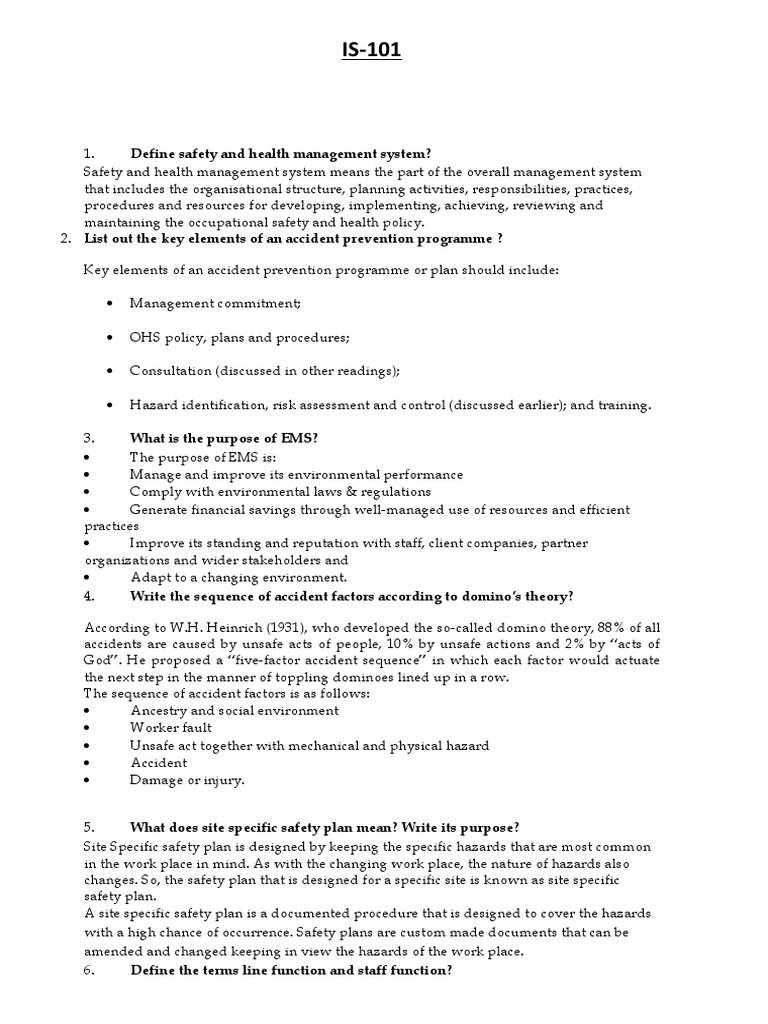 Is 01 Pdf Safety Occupational Safety And Health
