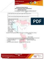 Formulir Pendaftaran NMPC 2016