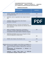 Criterios A Evaluar