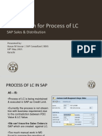 SAP Process LC