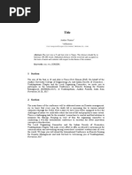 Holm, Sheppard, Johnson ·AOR·CCM ·SSW OA1 | PDF