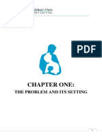 Chapter One:: The Problem and Its Setting