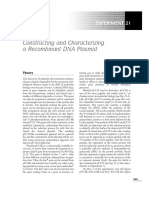 Plasmid Characterization Chp t 21