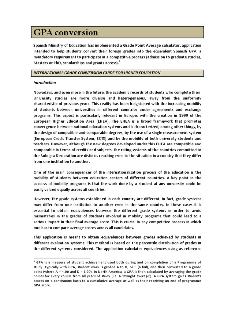 Grade Point Average Calculator PDF Grading (Education) Academic