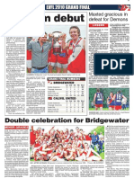 A Dream Debut: Double Celebration For Bridgewater