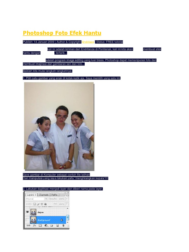 53+ Edit Foto Hantu Photoshop Gratis