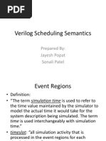 Verilog Scheduling Semantics