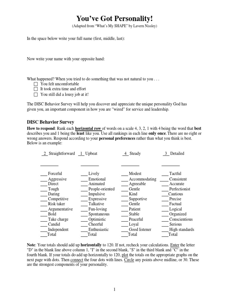 disc-personality-test-printable