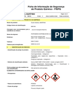 Ficha de Informação de Segurança de Óleo Diesel Marítimo