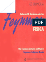 Volumen III Mecánica Cuántica - Feymman (Bilingüe)