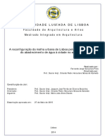 A Reconfiguração Da Malha Urbana de Lisboa - Francisco Amorim PDF
