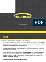 Como apresentar a marca Haloway