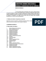 1.1 Sistemas y Subsistemas de Un Vehiculo. 1.2 Introducción