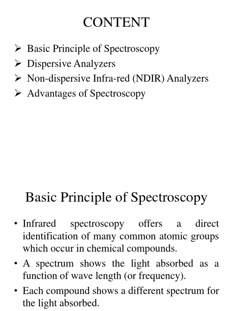 Spectroscopic Analysis | PDF | Spectroscopy | Infrared